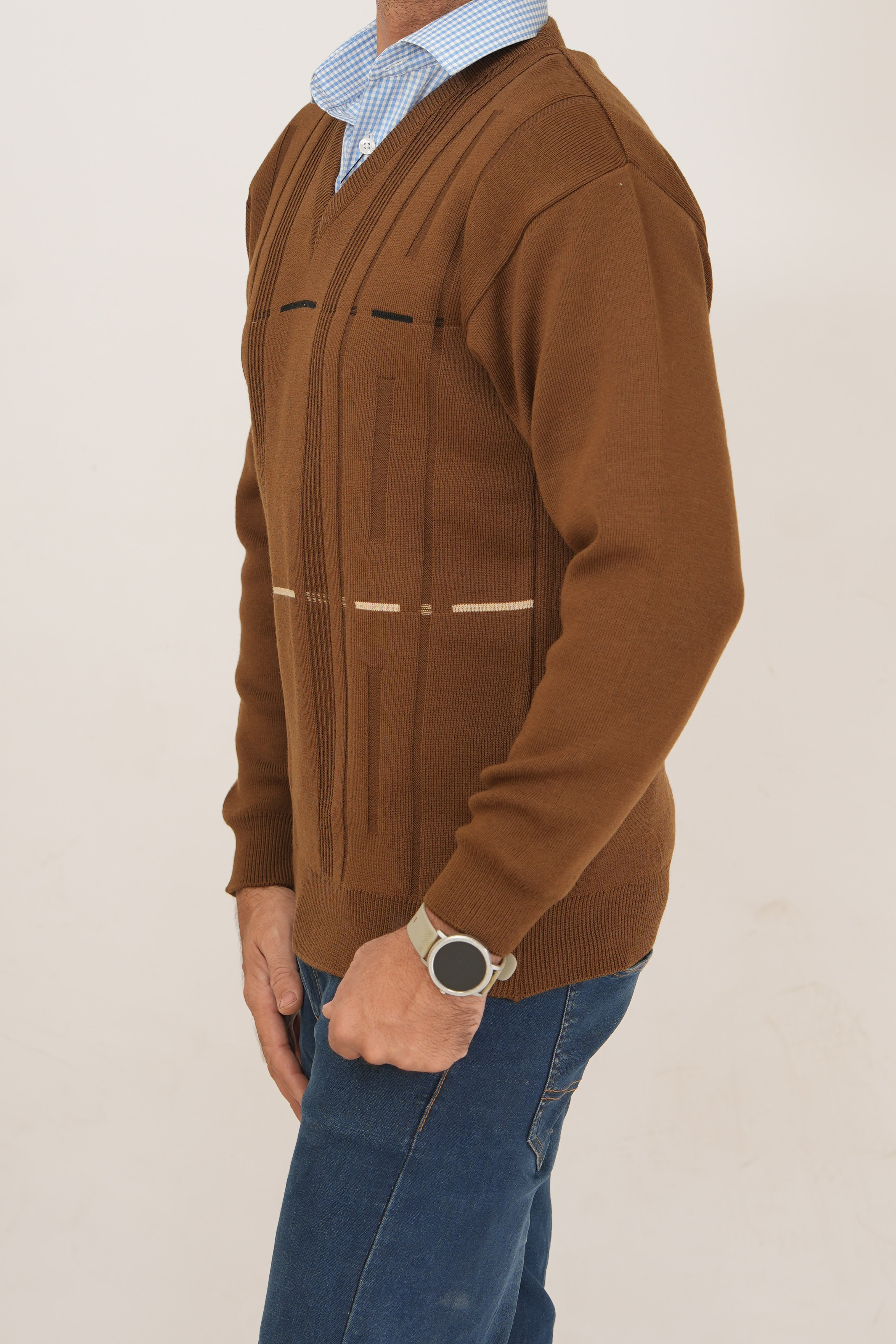 Wool discount blend pullover