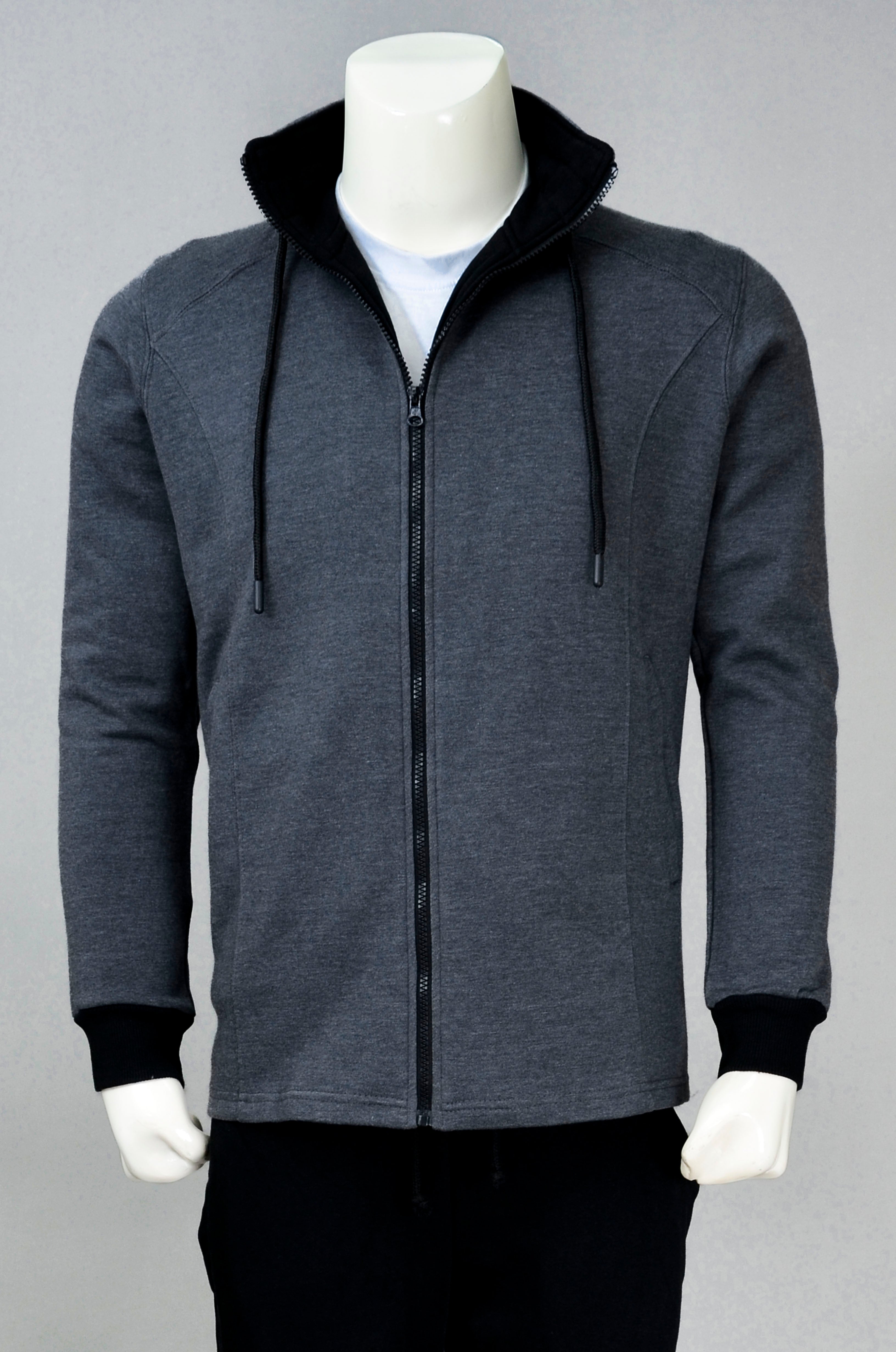 Casual Fleece Jacket with Zipper