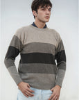 100% Lambswool Round Neck Pullover