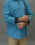 Ammonia Finish 100% Cotton Casual Shirt