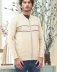 Soft Acrylic Wool Zipper Sweater