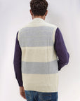 Soft Acrylic Wool Sleeveless Zipper Sweater