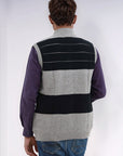 Soft Acrylic Wool Sleeveless Zipper Sweater