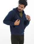 Fleece Jacket With Hoodie