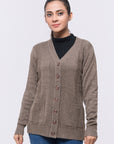 Acrylic Wool Cardigan