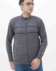 Soft Acrylic Wool Zipper Sweater