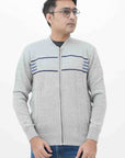 Soft Acrylic Wool Zipper Sweater