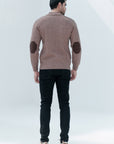 Soft Acrylic Wool Zipper Sweater