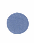 100% Lambswool Plain Cap Lt Blue