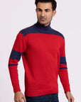 Cotton Mock Neck Sweater