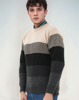 100% Lambswool Round Neck Pullover