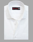 Super Fine CVC White Formal Shirt